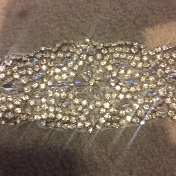 Bridal Silk Belt - Picture 2 of 6